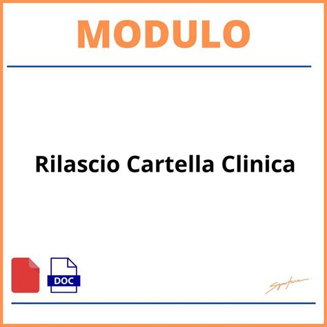 INFORMATIVA PER IL RILASCIO DI CARTELLA CLINICA.